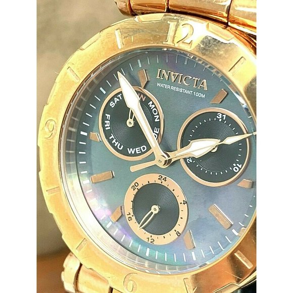 Invicta Accessories - Invicta Women's Watch 24429 Subaqua Rose Gold Tone Stainless Quartz MOP Dial